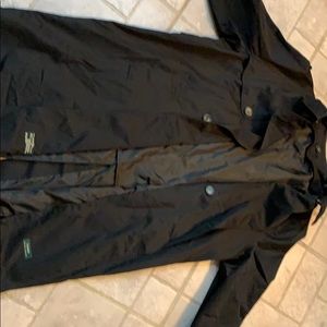 Ralph Lauren mens black trench coat